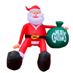 Santa Sentado
